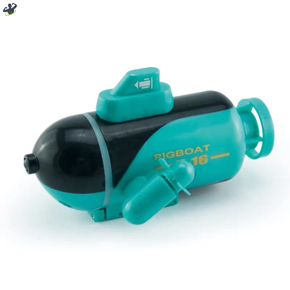 Tàu Ngầm Đồ Chơi mini Điều Khiển Từ Xa Có Đèn Cho Bé