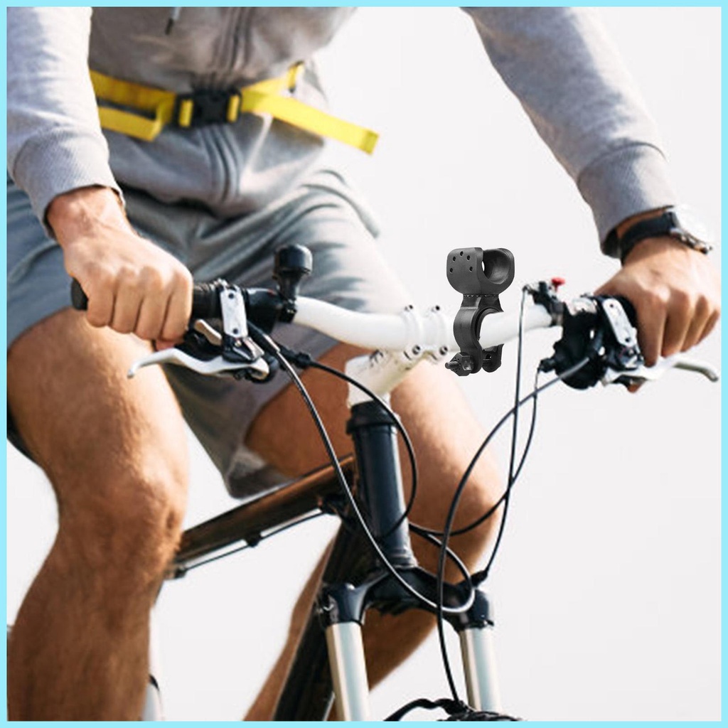 Giá Đỡ Đèn Pin LED Gắn Phía Trước Xe Đạp Tiện Dụng