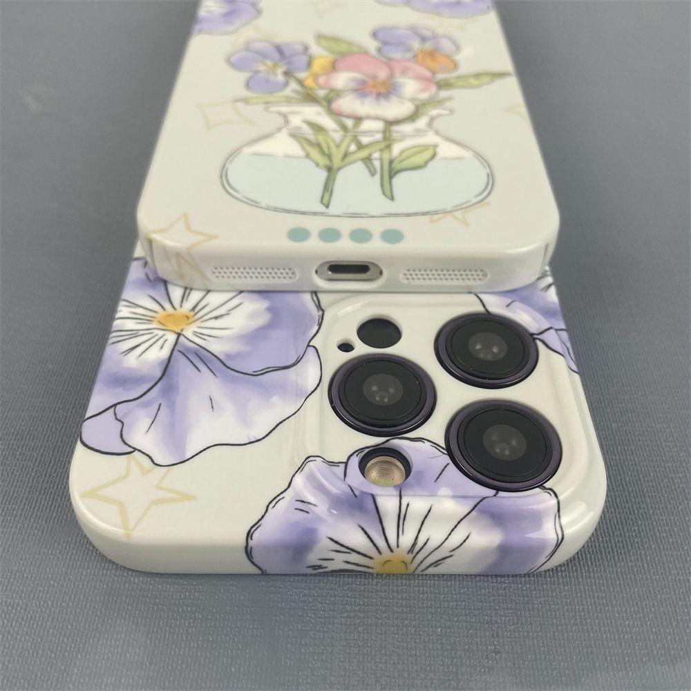 Ốp Điện Thoại / max 813plus Film 7 ATMP Lỗ Mảnh Sáng Bóng Bảo Vệ Toàn Diện Phong Cách Ins Ins Cho iPhone1114pro