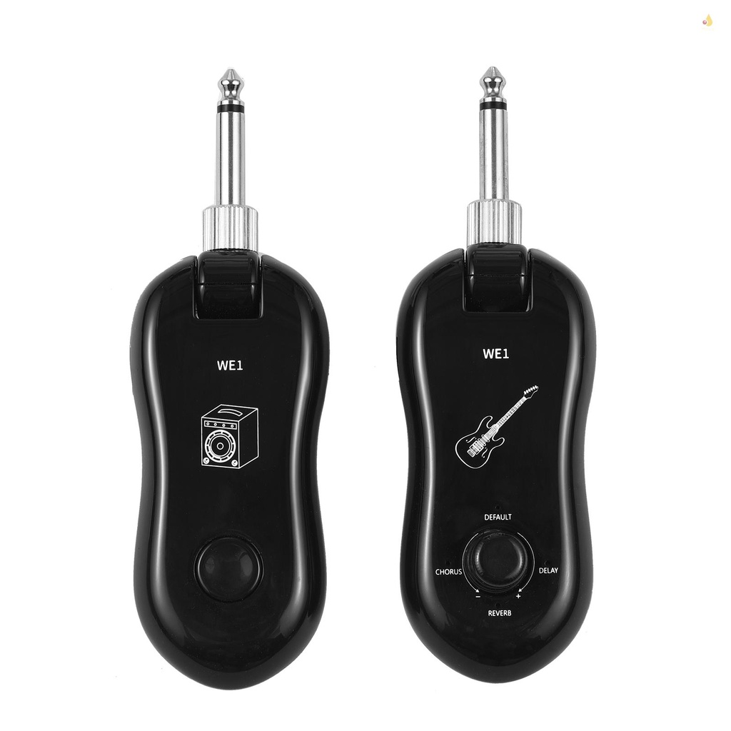 Hệ Thống Đàn Ghi Ta Kỹ Thuật Số Không Dây (Bộ Thu + Nhận) Hỗ Trợ OTG Phạm Vi 50M Tích Hợp Pin 220° Giá Đỡ Điện Thoại Hea Xoay Được Tiện Dụng