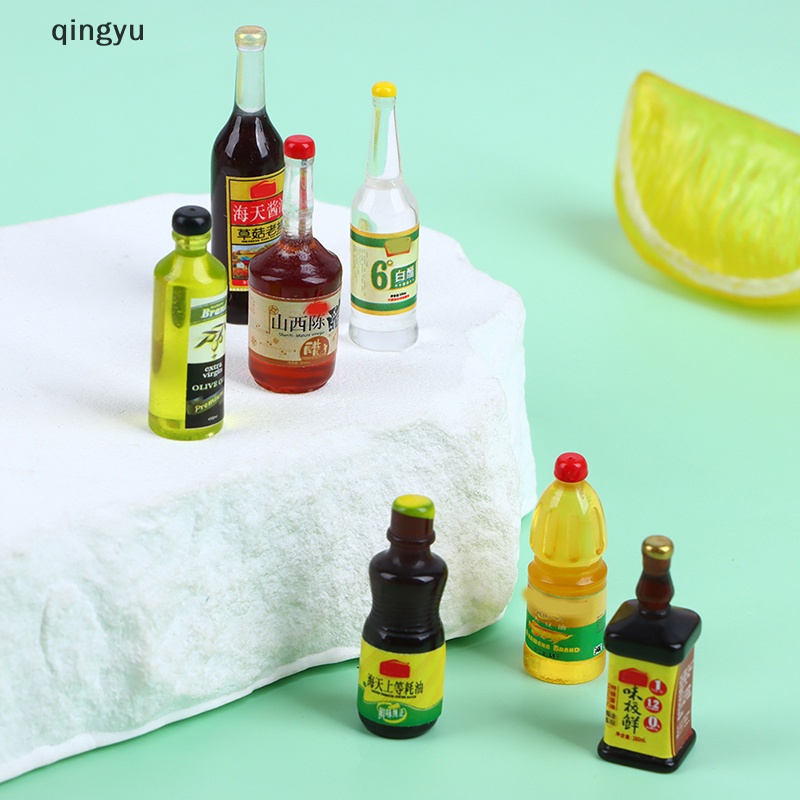 Bộ 7 Hũ Đựng Gia Vị 1: 12 Trang Trí Nhà Búp Bê