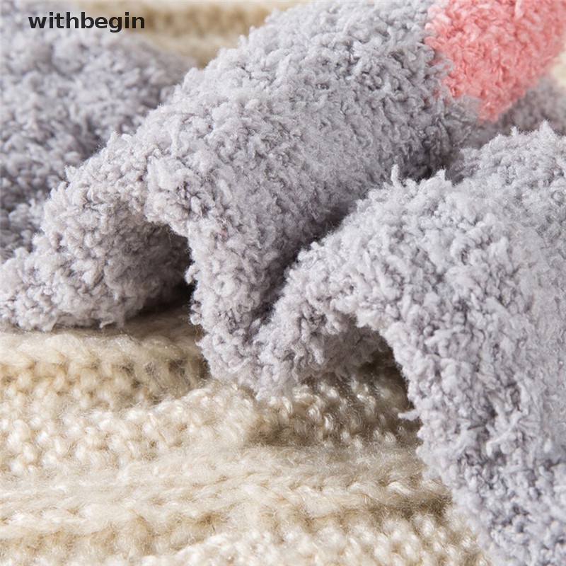 Vớ Ngủ Vải Cashmere Mềm Mịn Ấm Áp Thời Trang Mùa Đông Cho Nữ