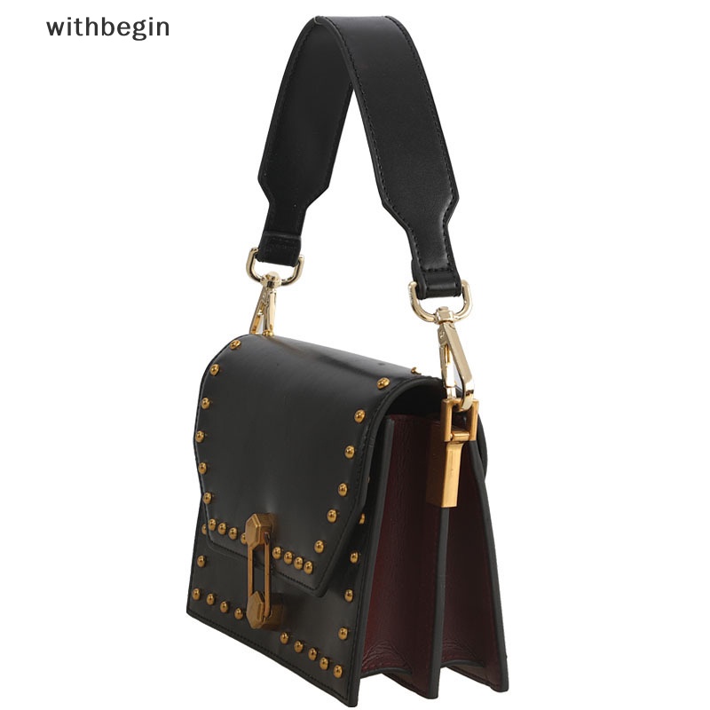 Dây Đeo Túi Xách Bằng Da PU Màu Trơn 41cm DIY