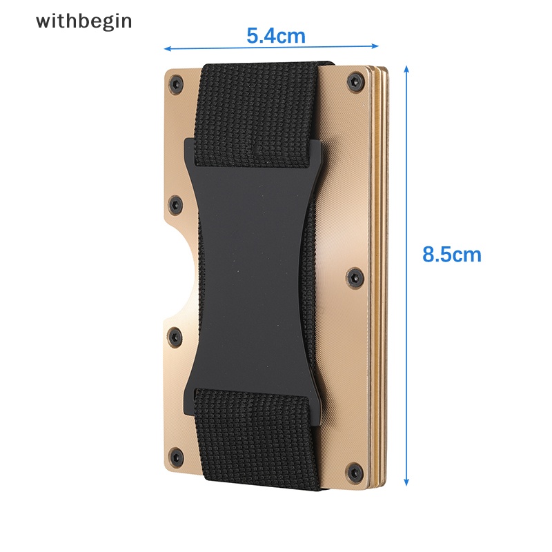 Ví Đựng Thẻ Bằng Sợi Carbon Và Nhôm Chống Trộm Tiện Dụng Cho Nam