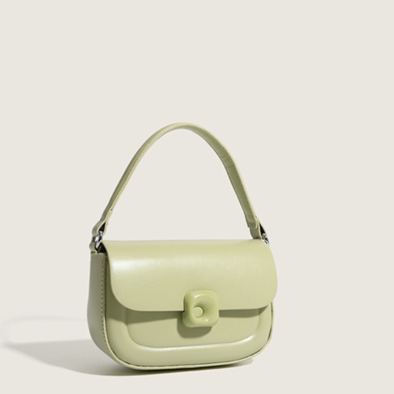 Túi Đeo Chéo Khóa Nam Châm Màu Sắc Ngọt Ngào Thời Trang Cho Nữ