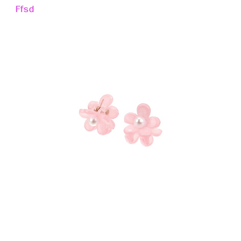 {Ffsd} Bộ 5 Kẹp Tóc Hợp Kim Hình Hoa Đính Đá Ngọt Ngào Thời Trang Mùa Hè Ngọt Ngào Phụ Kiện * Bán Chạy