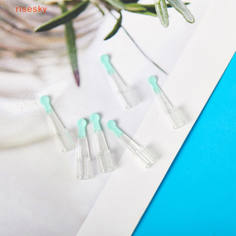 Set 4 / 5 Muỗng Silicone Thay Thế Vệ Sinh Tai Tiện Dụng