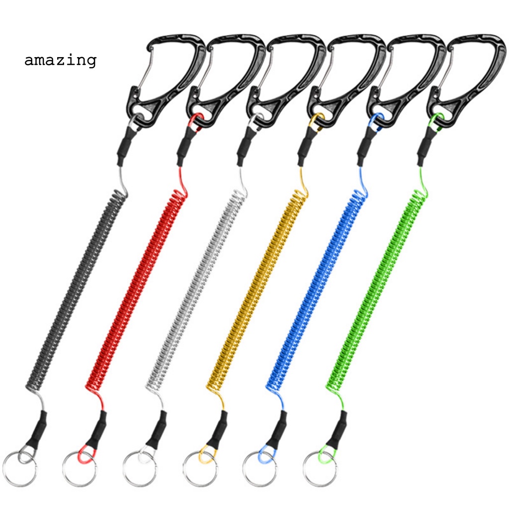 Dây Móc Câu Cá Co Giãn Linh Hoạt Bằng Kim Loại Chống Thất Lạc Đa Năng Có Thể Tái Sử Dụng