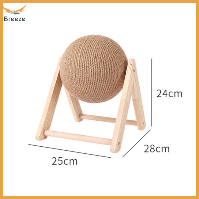 Bóng Cào Móng Đồ Chơi Có Dây Thừng Chống Mài Mòn Bảo Vệ Đồ Nội Thất Cho Mèo Cưng