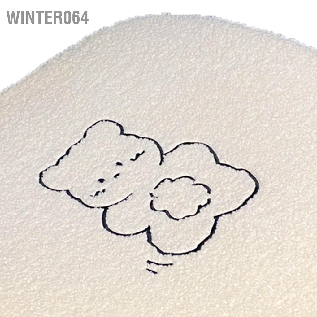 Winter064 Đệm Lót Ghế Ô Tô Phong Cách Đáng Yêu Lông Cừu Đường Khâu Chính Xác Chống Trơn Trượt Dễ Thương Cho Xe Hàng Trước