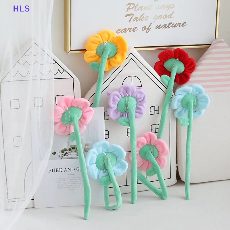 Búp Bê Nhồi Bông Hình Hoa Hướng Dương / Cinnamoroll Kuromi Có Thể Uốn Cong Dùng Làm Quà Tặng