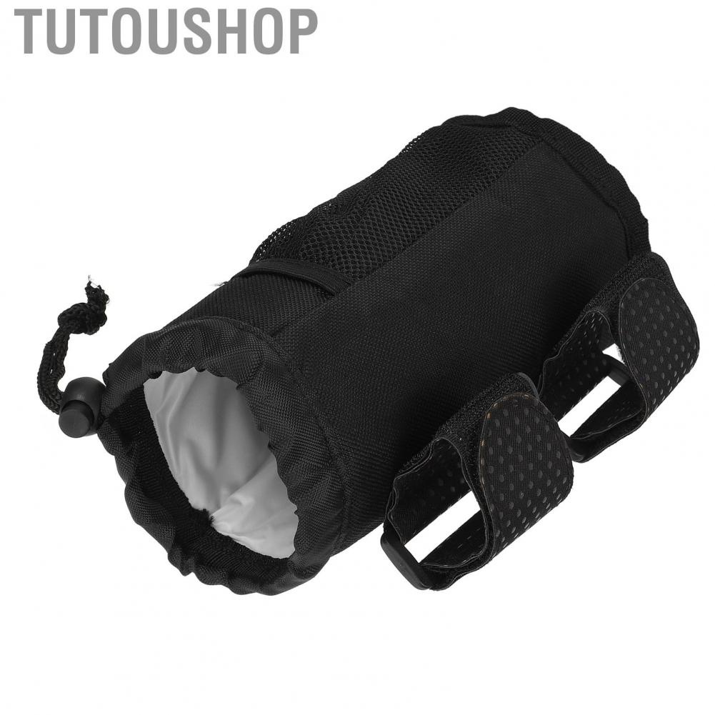 Tutoushop Bike Bottle Holder  Cup Easy Installation Oxford Fabric for Cycling Travel Camping