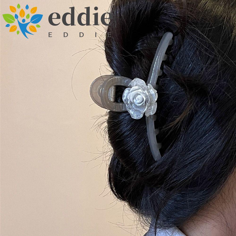 Kẹp Tóc Hình Cá Mập / Hoa Trà 26EDIE Phong Cách Hàn Quốc Đơn Giản Cho Nữ