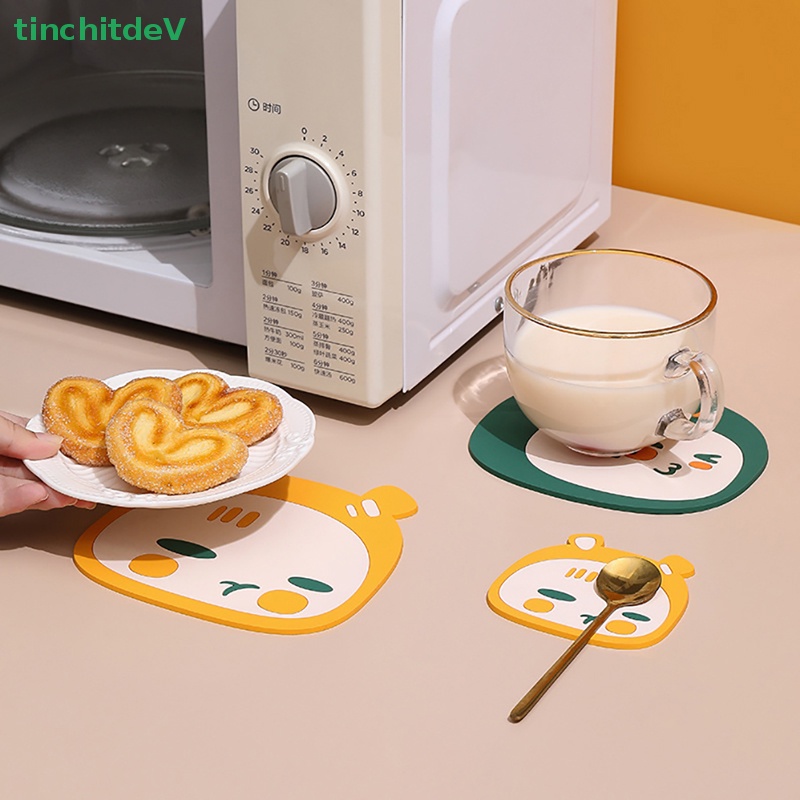 Tấm Lót Bàn Ăn Cách Nhiệt Độ Cao In Họa Tiết Hoạt Hình Trang Trí Nội Thất