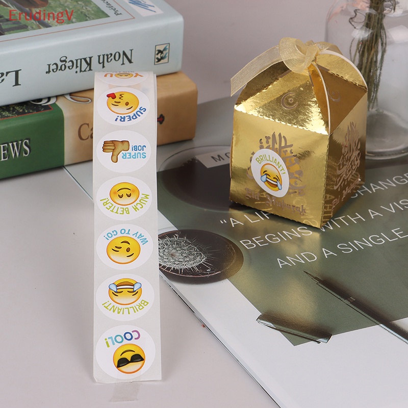 Bộ 500 Miếng Dán Mặt Buồn Tròn Dùng Làm Phần Thưởng Cho Giáo Viên [Mới] [Mới]