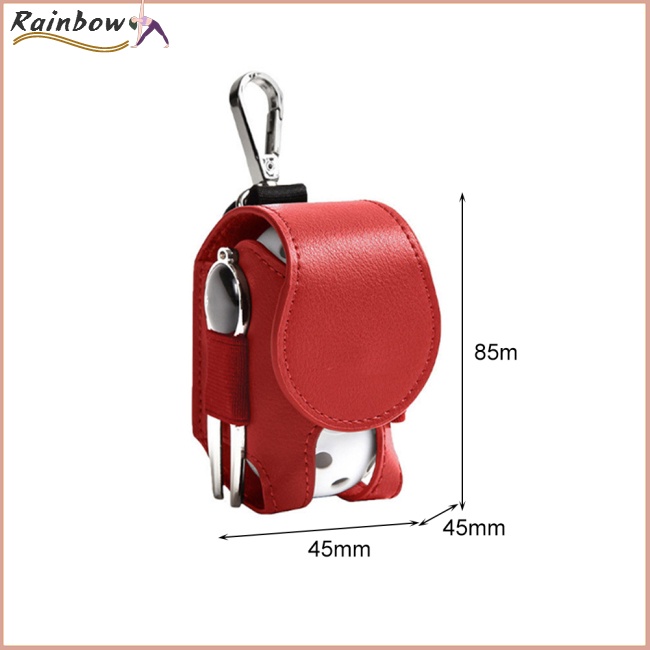 Túi Đựng Bóng Golf Đeo Thắt Lưng Bằng Da Pu Tiện Lợi