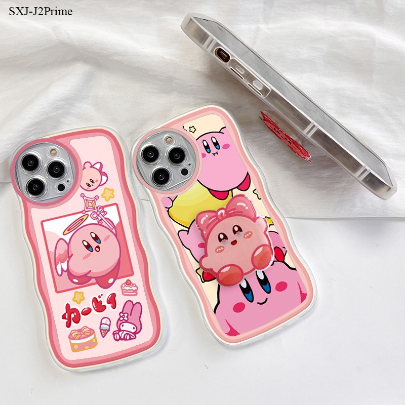 Ốp điện thoại hình anime Kirby cho Samsung Galaxy J2 J4 J6 J7 Plus Prime Pro J4+ J6+ 2017 2018