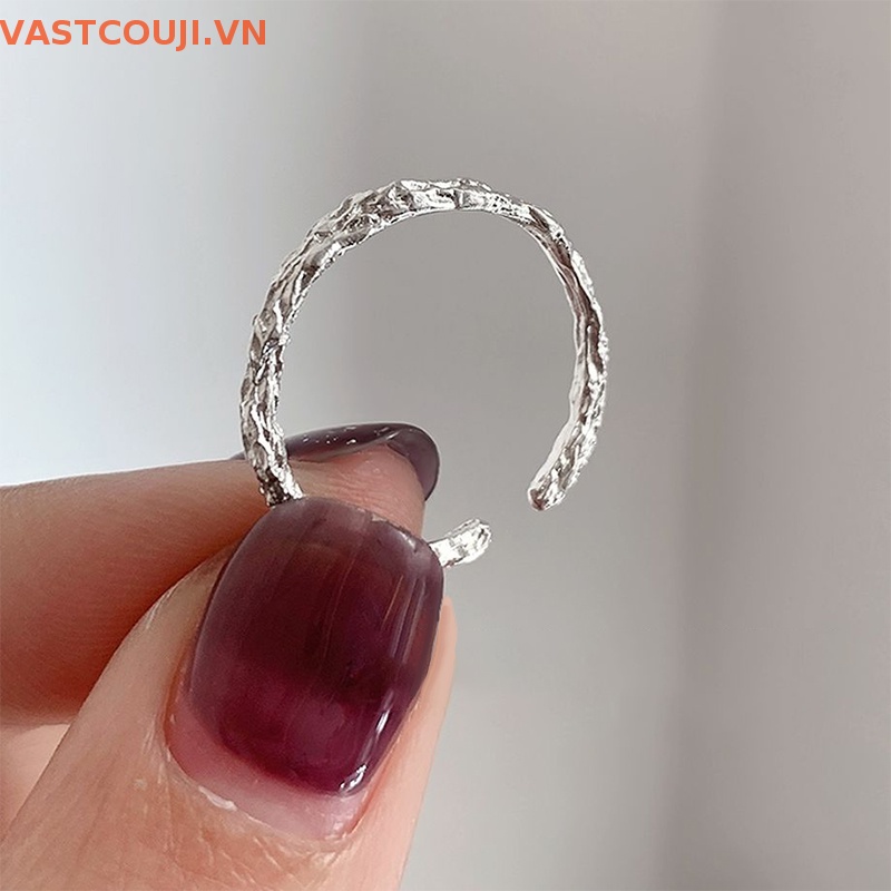 Nhẫn Hở Điều Chỉnh Được Thiết Kế Đơn Giản Cá Tính Hợp Thời Trang Cho Nữ