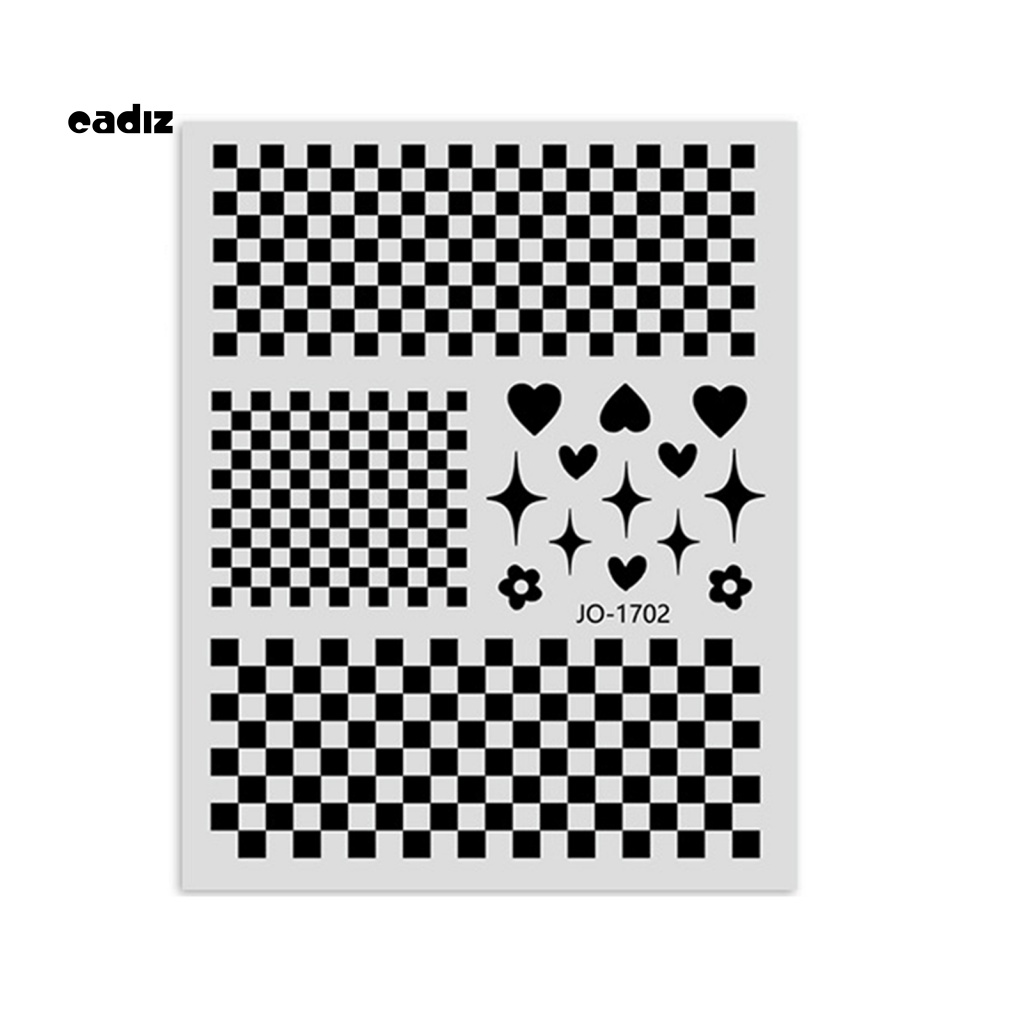 Miếng Dán Móng Tay Nhiều Họa Tiết Tinh Tế