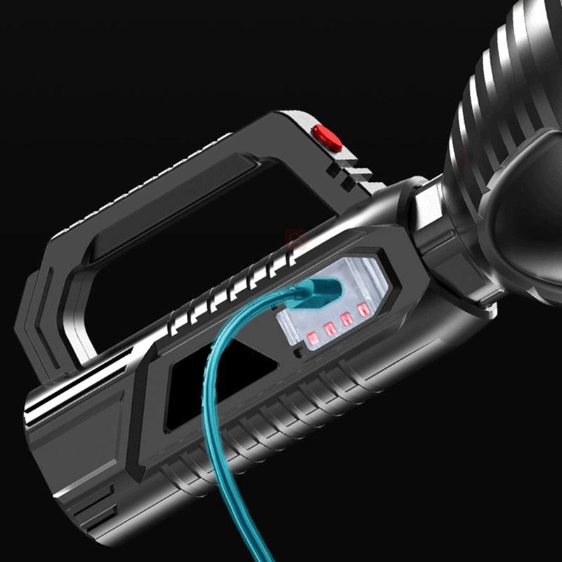 Đèn Pin Sạc USB Abs Đa Năng Có Thể Sạc Lại Tiện Dụng