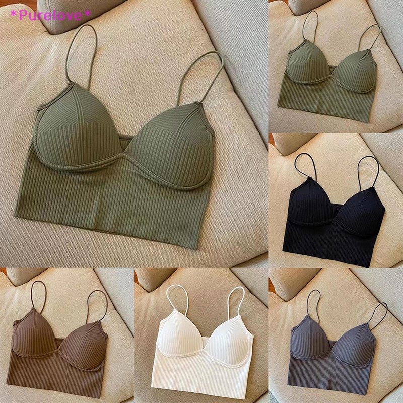 Áo Ống Lửng Hai Dây Cổ Chữ V Nâng Ngực Gợi Cảm Cho Nữ Mới