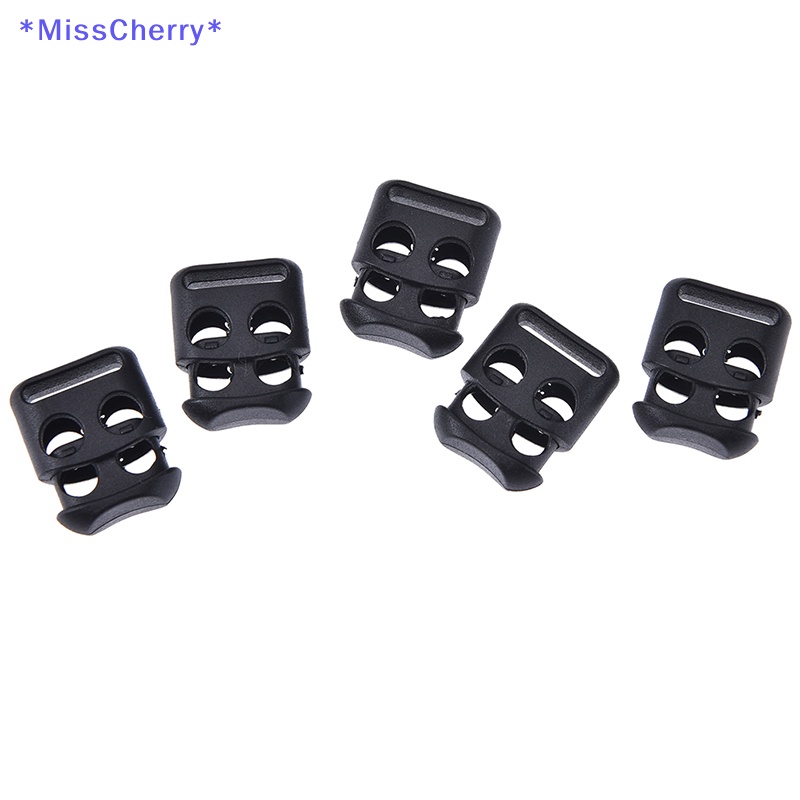 Set 5 Khóa Chữ d Bằng Nilon Dùng Để Cố Định Dây Giày Dép Tiện Dụng Mới