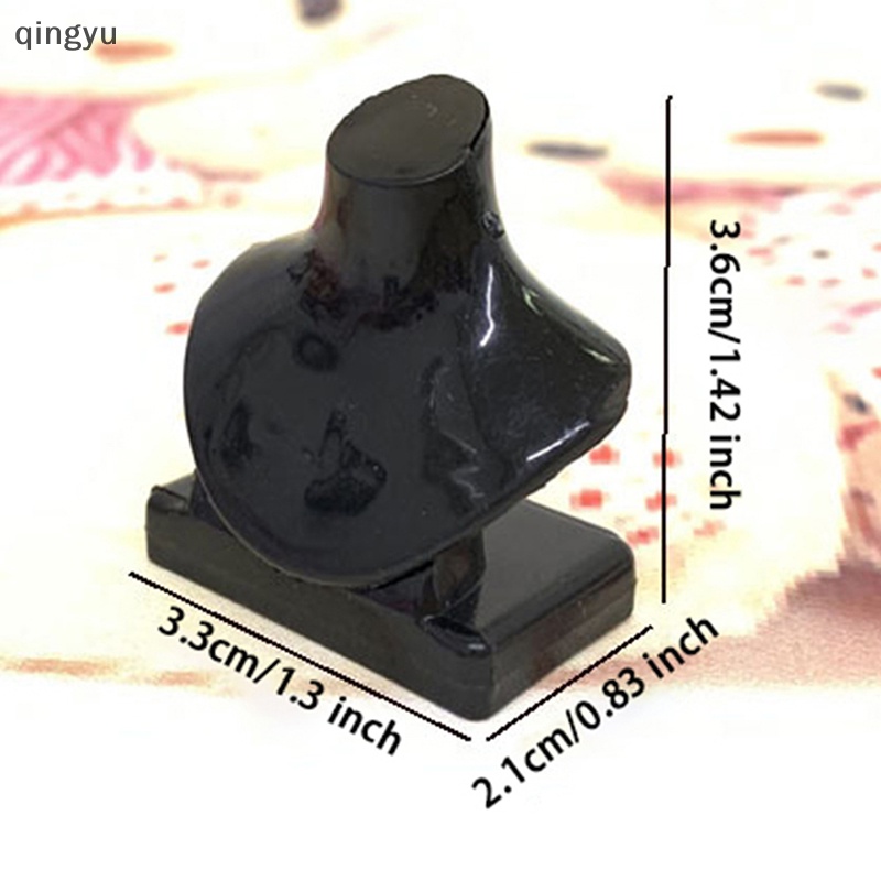 Bộ 5 Giá Đỡ Trưng Bày Trang Sức Màu Đen Cho Nhà Búp Bê