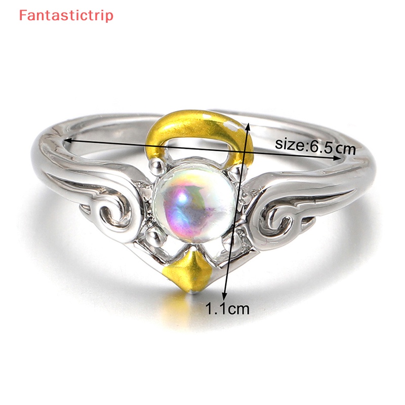 1 Cặp Nhẫn Đôi Cánh Thiên Thần Và Ác Quỷ Hai Màu Có Thể Điều Chỉnh Kích Thước Lãng Mạn Làm Quà Tặng Cho Cặp Đôi Mới