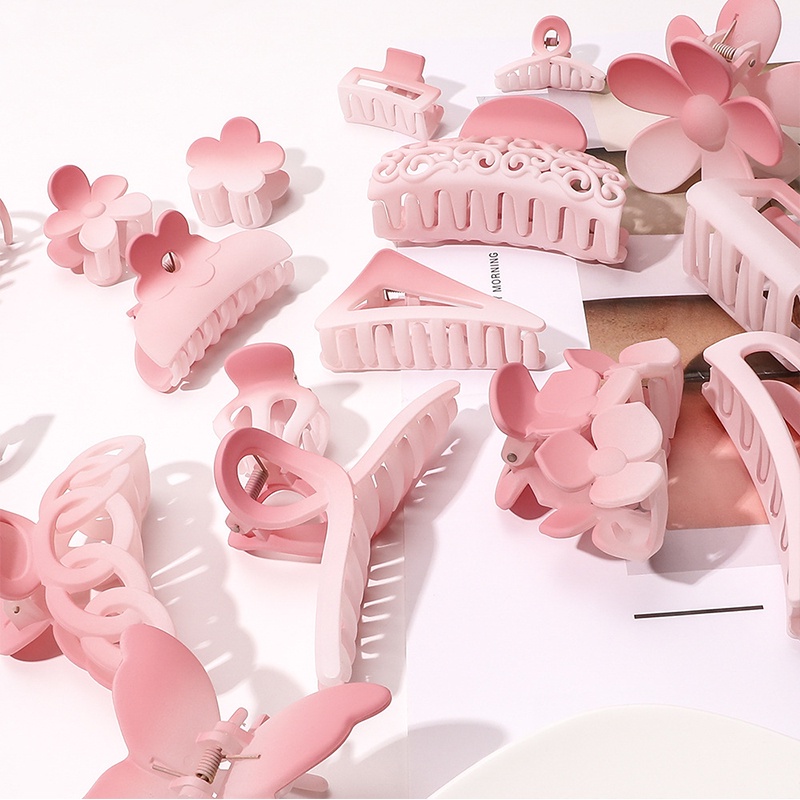 Kẹp Tóc Bằng Acrylic Màu Sắc Ngọt Ngào Thời Trang Cho Nữ