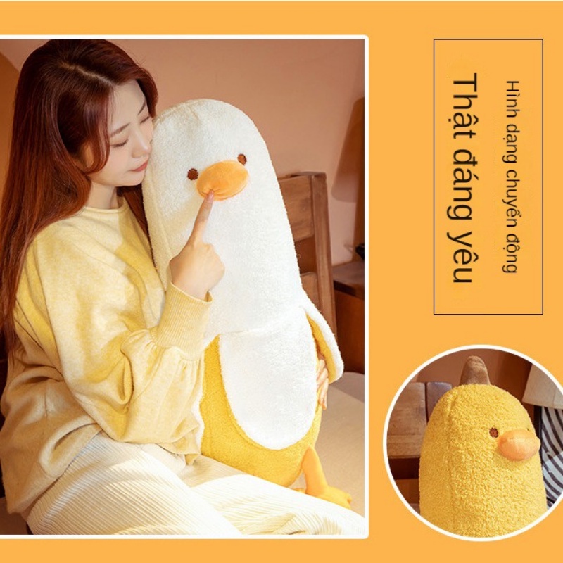 Thú Nhồi Bông Hình Quả Chuối / Vịt Dễ Thương Cho Bé