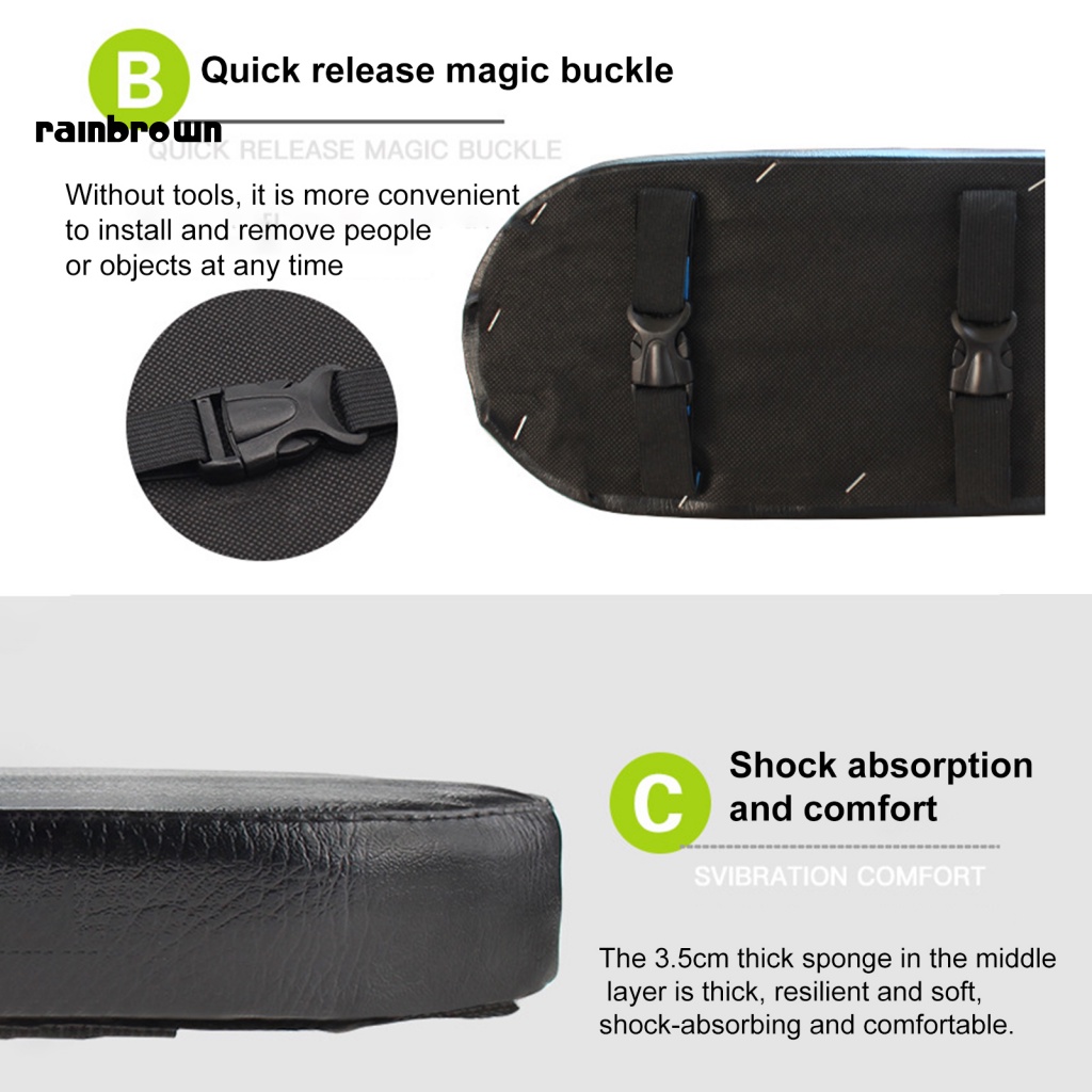 Yên Sau Giả Da Chống Sốc Chống Mài Mòn Cho Xe Đạp