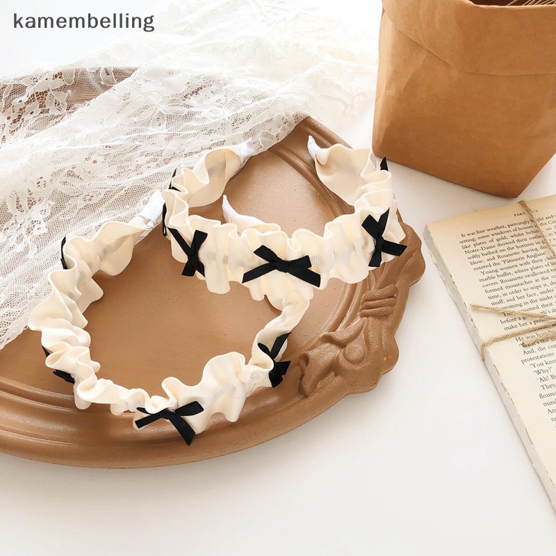 Băng Đô Cài Tóc Đính Nơ Xinh Xắn Cho Nữ