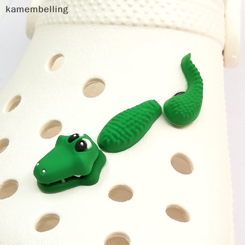 Phụ Kiện Khóa Giày kamembelling Hình Động Vật 3D Dễ Thương