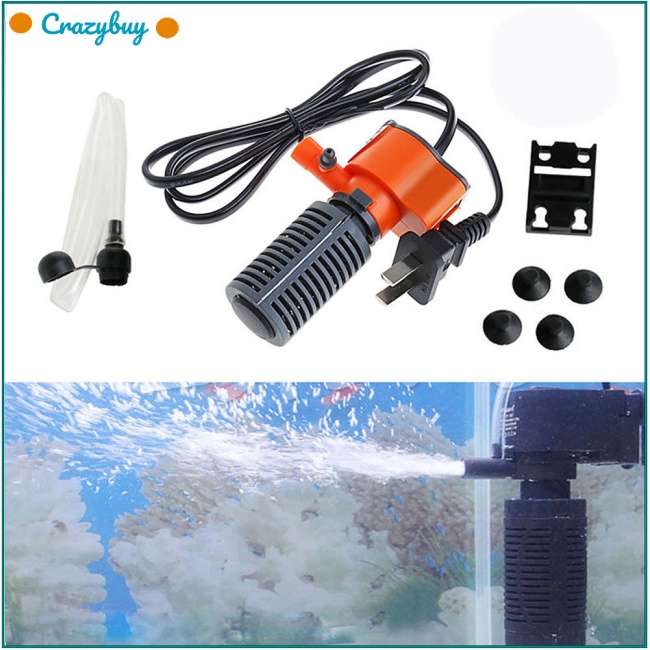 Cr Bộ Lọc Nước Mini 3 Trong 1 3w Cho Bể Cá