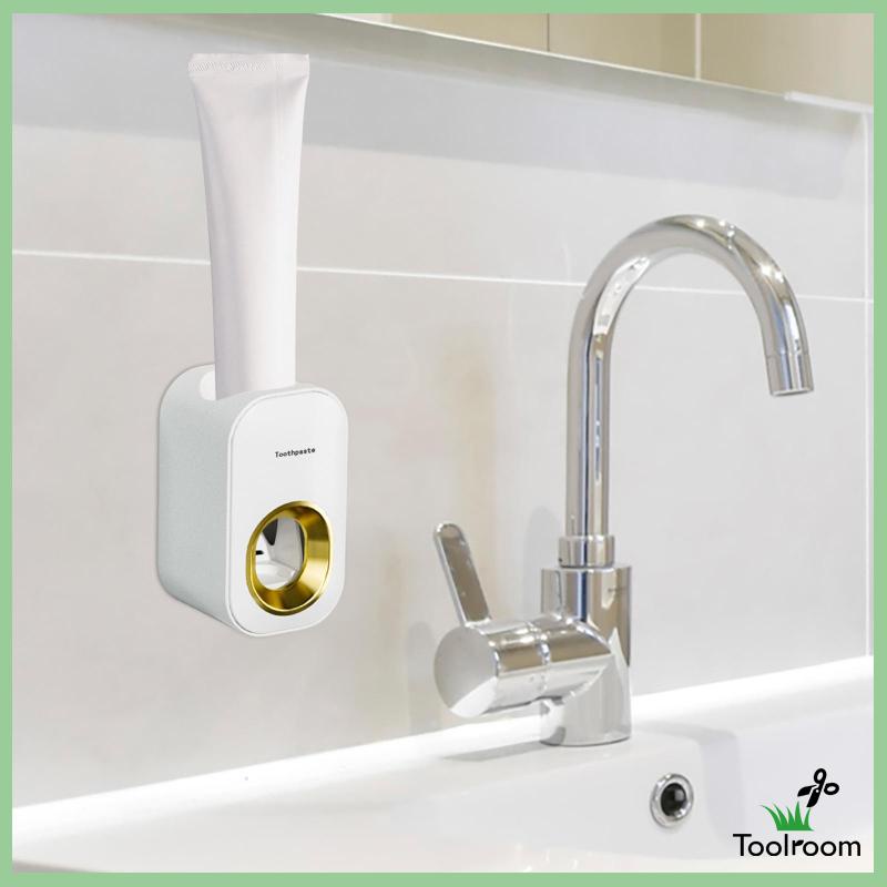 Dụng Cụ Lấy Kem Đánh Răng Tự Động Gắn Tường Tiện Dụng Cho Phòng Tắm