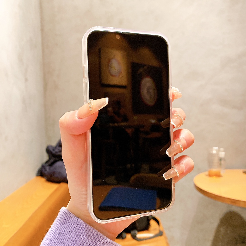 Ốp Điện Thoại TPU Chống Sốc Blue-ray In Họa Tiết Trái Tim Cho IPhone 14 13 12 11 Pro MAX 14 Plus X XR XS MAX 7 8 Plus