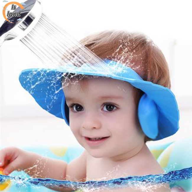 Mũ Chắn Nước Gội Đầu Bảo Vệ Tai Có Thể Điều Chỉnh Cho Bé