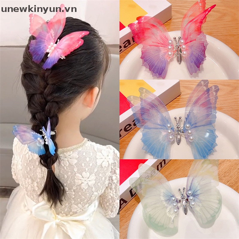 Kẹp Tóc Hình Bướm Xinh Xắn Cho Bé Gái