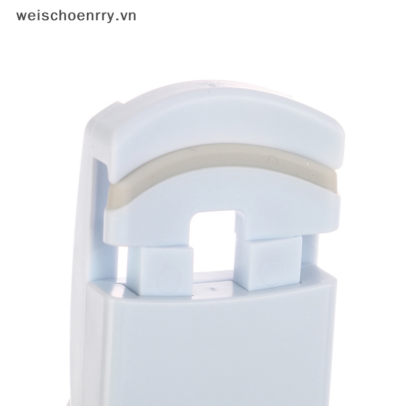 1 Bộ Dụng Cụ Uốn Cong Lông Mi Mini Bằng Nhựa Hình Chân Mèo Dễ Thương