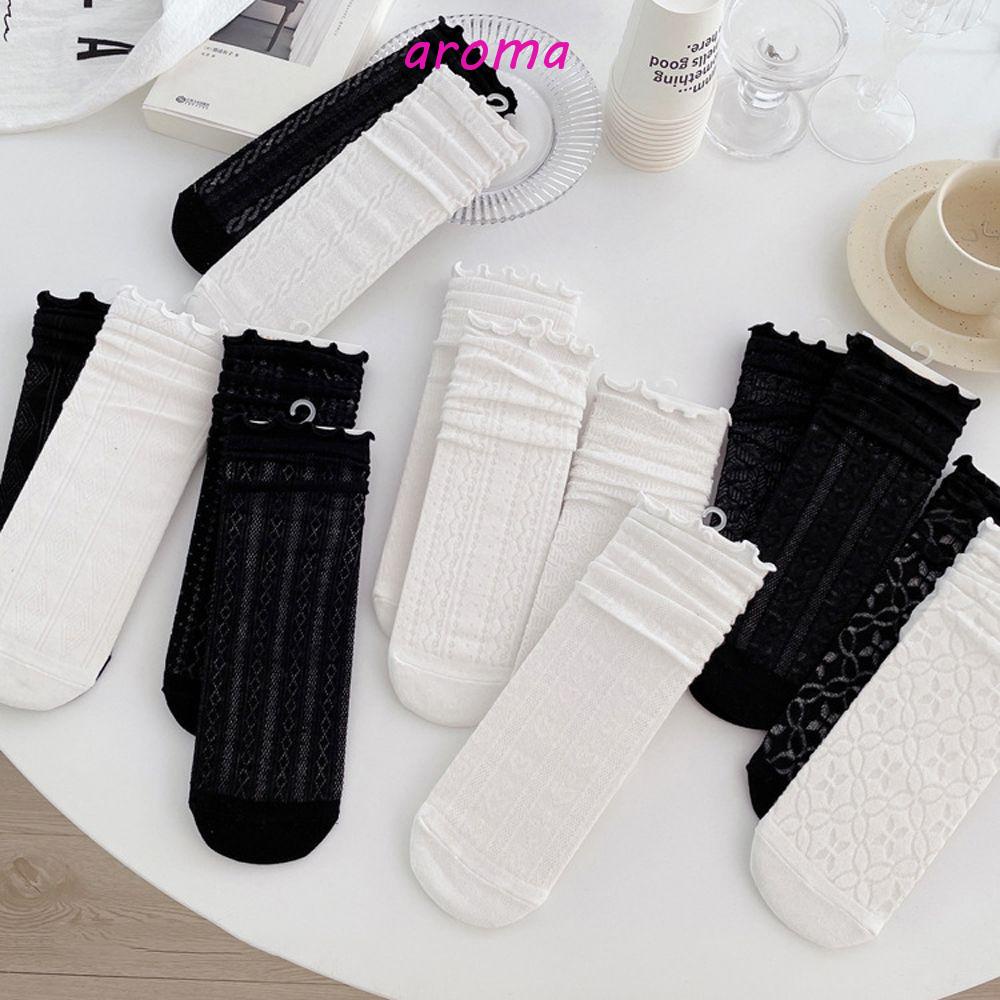 Vớ Lưới Rỗng Harajuku Đường Phố Hợp Thời Trang Cho Nữ