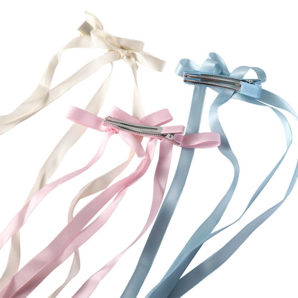 Kẹp Tóc Nơ Đôi Phong Cách Lolita Hàn Quốc Dễ Thương Cho Nữ