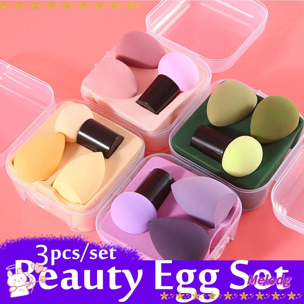 Set 3 Mút Trang Điểm Hình Quả Bầu Độc Đáo