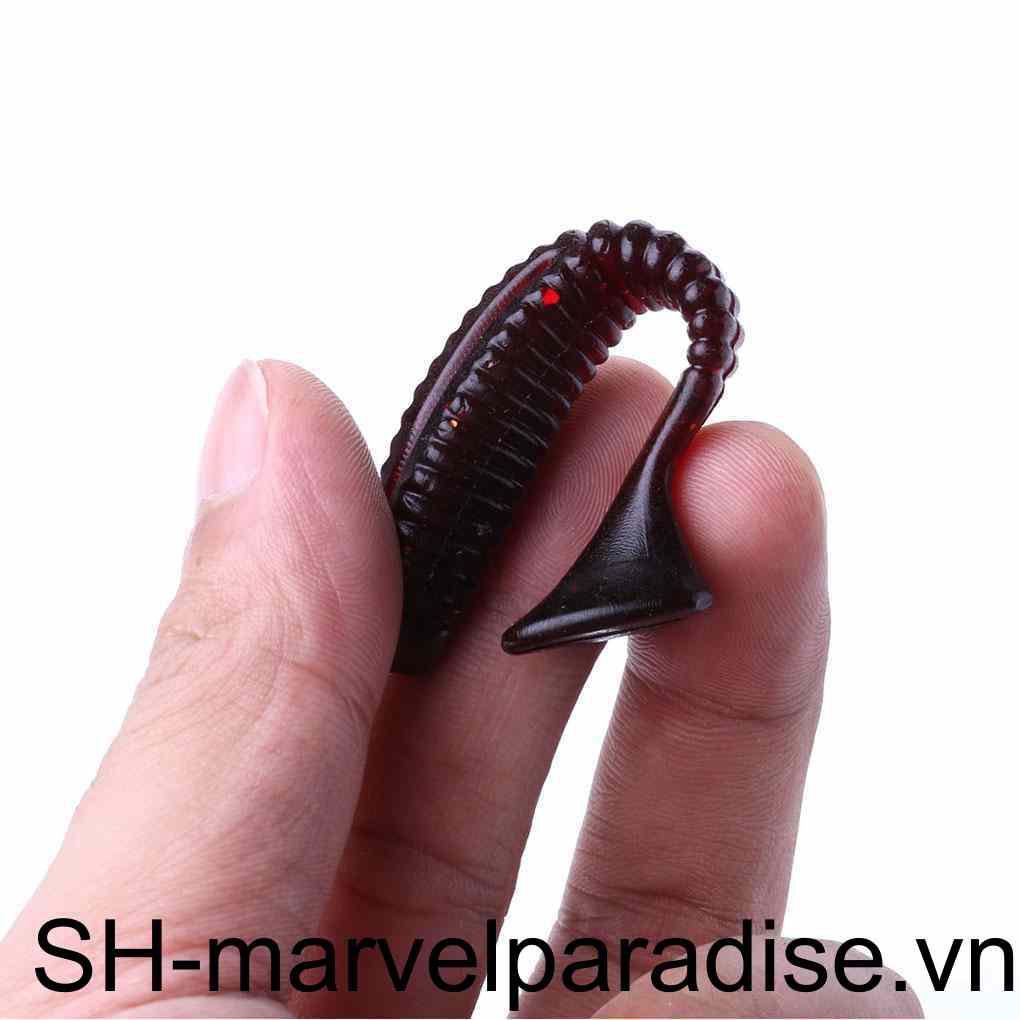 Set 5 Mồi Giả Nhử Cá Bằng Nhựa Mềm Hình Chữ T