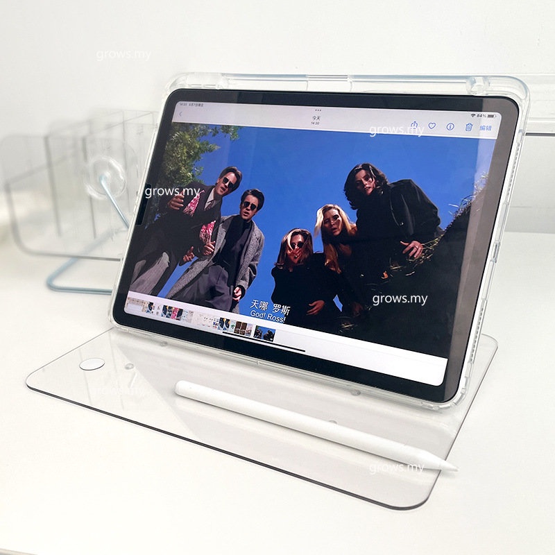 Bao Da Máy Tính Bảng Trong Suốt Có Giá Đỡ Xoay 360 Độ Cho Ipad Air 5th 4 10.9 Ipad Pro 11 M2 2022 Gen9 10.2