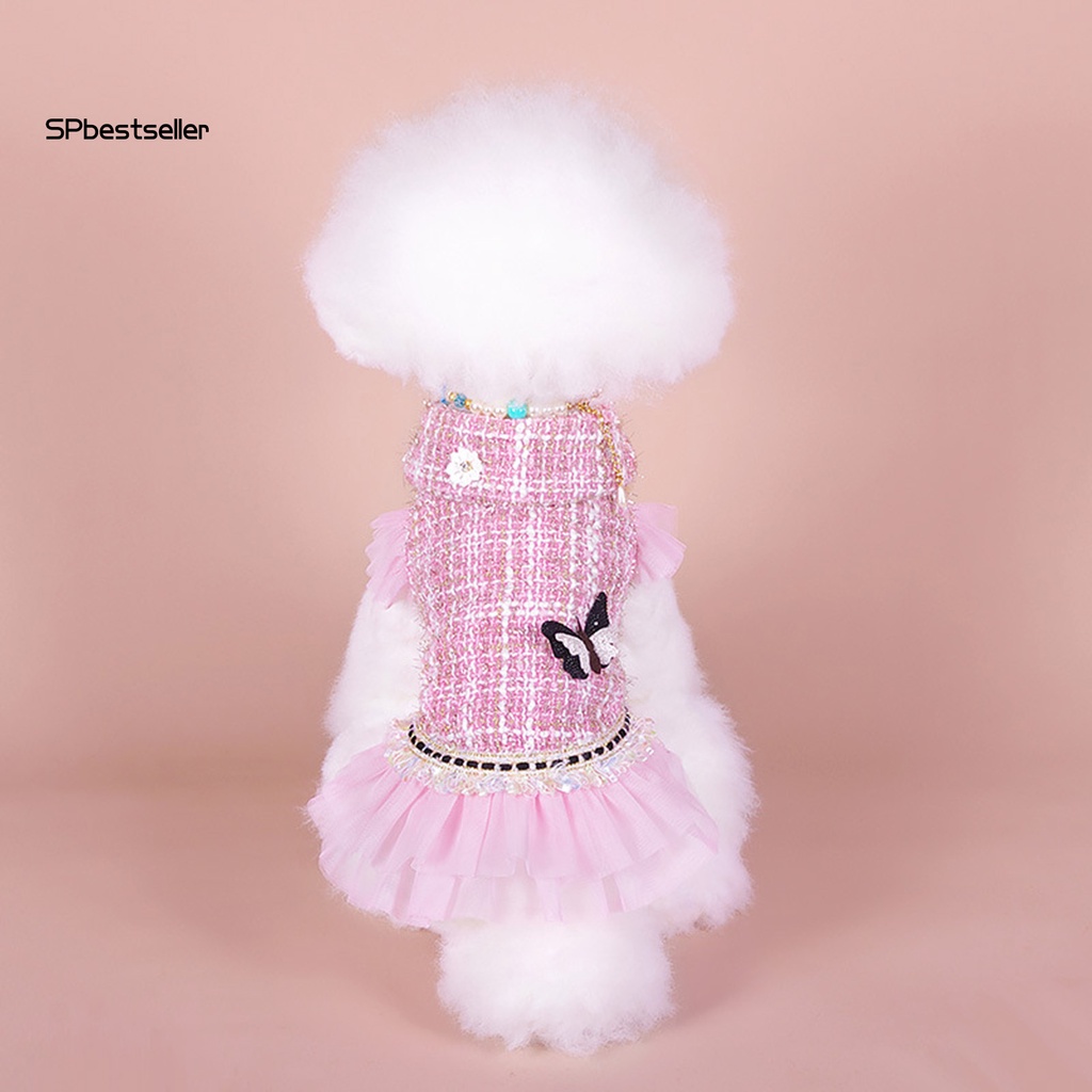 Đầm Cotton Thoáng Khí Bắt Mắt Thời Trang Cho Cún Cưng