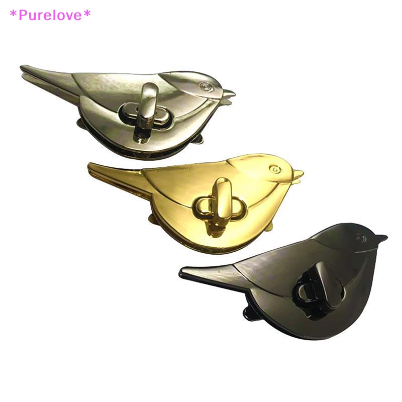 Khóa Kim Loại Hình Chú Chim Dành Cho Túi Xách Đeo Vai Mới