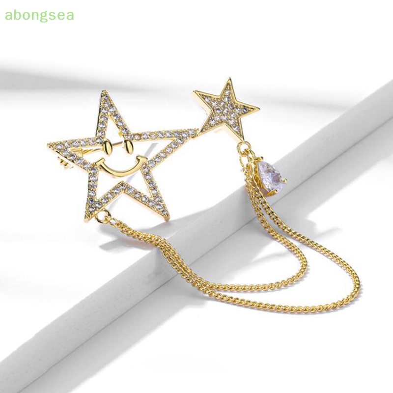 Ghim Cài Áo Đính Đá Phối Tua Rua Phong Cách Đạo Hồi Thời Trang