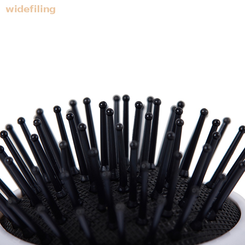 Lược Chải Tóc Mát Xa Da Đầu Tích Hợp Gương Gấp Gọn Bỏ Túi Tiện Lợi