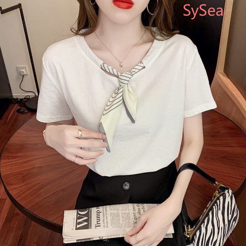 Áo Sơ Mi Ngắn Tay Dáng Rộng Thời Trang Mùa Hè Hàn Quốc Dành Cho Nữ