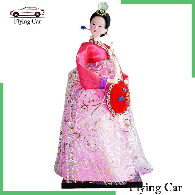 Mô Hình Búp Bê Geisha Hàn Quốc 12 "Sống Động